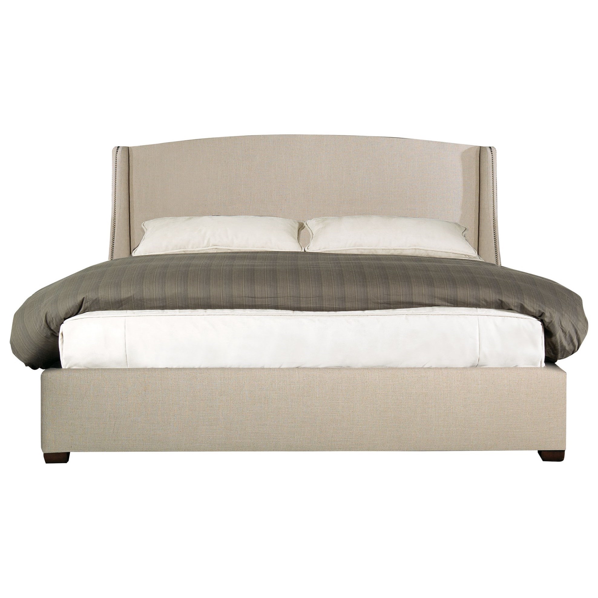 Bernhardt Interiors Beds California King Size Cooper Upholstered Wing
